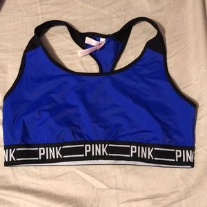 Pink Sports Bra